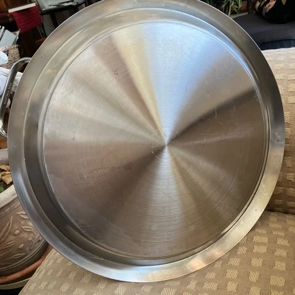 Demeyere Stainless Steel 15 inch Griddle Comal pan Made in Belgium - Picture 8 of 14